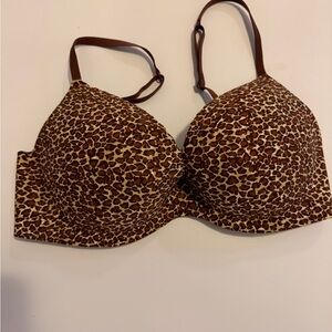 Leopard Leopard animal cheetah Print Bra 36 D la Senza